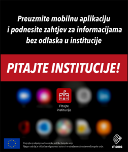 Pitajte institucije